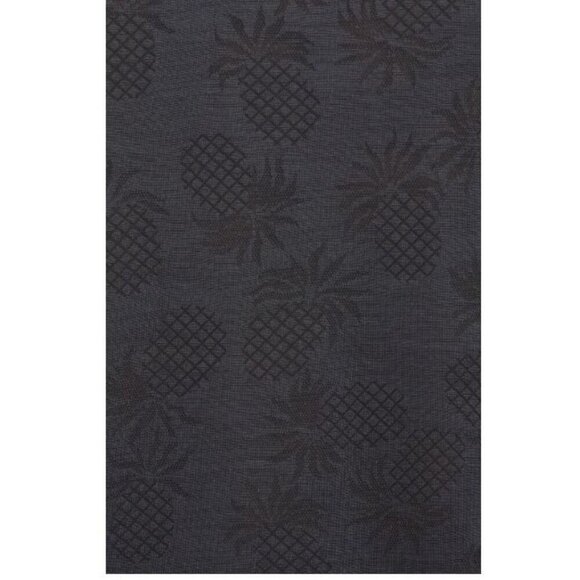 Tommy Bahama Mens Black Pineapple Short Sleeve Button Front Polo Shirt Sz L New - Picture 14 of 15